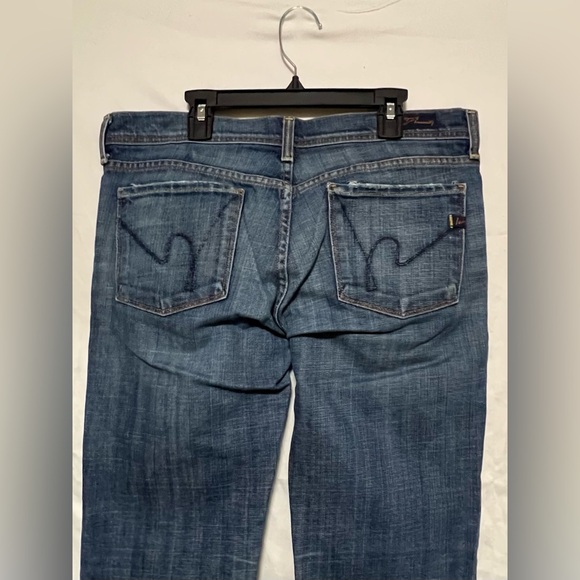 Y2K Citizens Of Humanity Ingrid 002 Low Rise Flare Stretch Denim Jeans - Picture 7 of 12